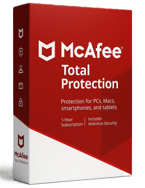 McAfee Total Protection 10 Dispositivi 1 Anno