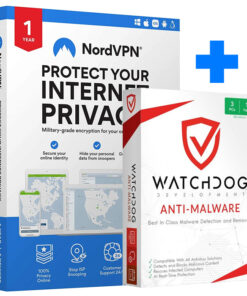 NordVPN - 6 Dispositivi / 1 anno & Watchdog Antimalware 3 Dispositivi 1 Anno