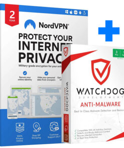NordVPN 6 Dispositivi 2 Anni & Watchdog Antimalware 3 Dispositivi 2 Anni