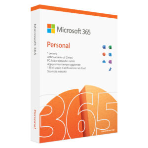 Microsoft Office 365 Personal 1 Anno - 1 Dispositivo