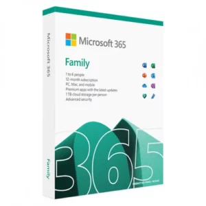 Microsoft Office 365 Family 6 PC/MAC – 1 Anno