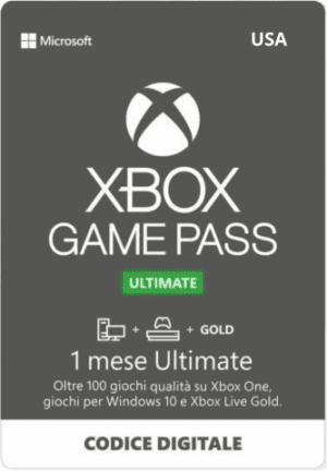 Xbox Game Pass Ultimate – 1 Mese USA - Xbox live - Non cumulabile