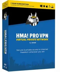 Avast HMA! Pro VPN Security 5 Dispositivi 1 Anno