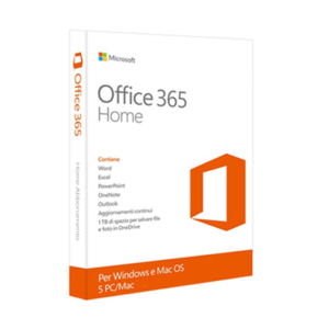 Microsoft Office 365 Home 6 PC/MAC 1 Anno